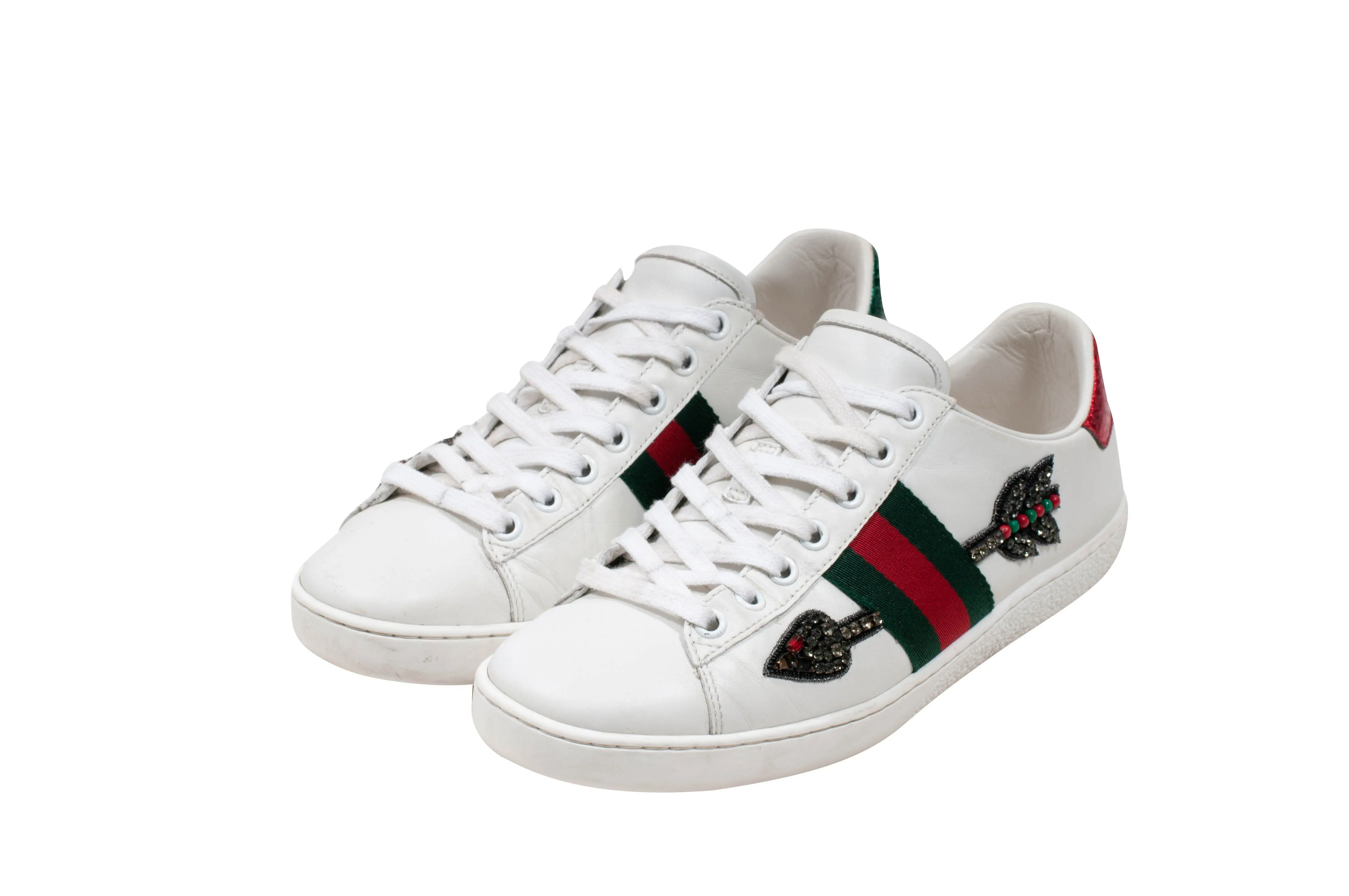 Ace Embroidered Arrow Sneakers