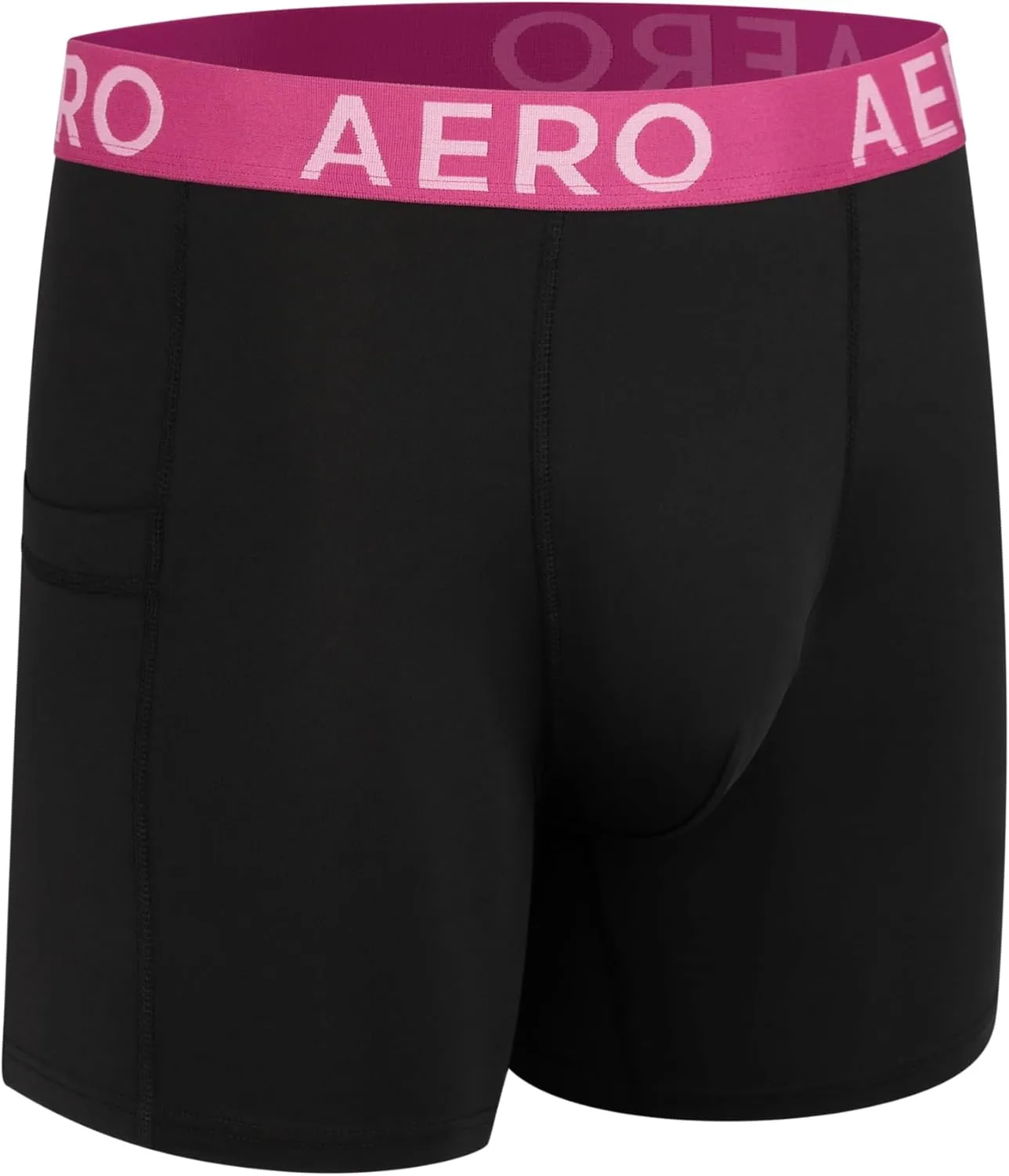Aeropostale Mens Performance Compression Boxer Briefs Underwear Athletic Shorts, Baselayer Running Workout Fitness Shorts