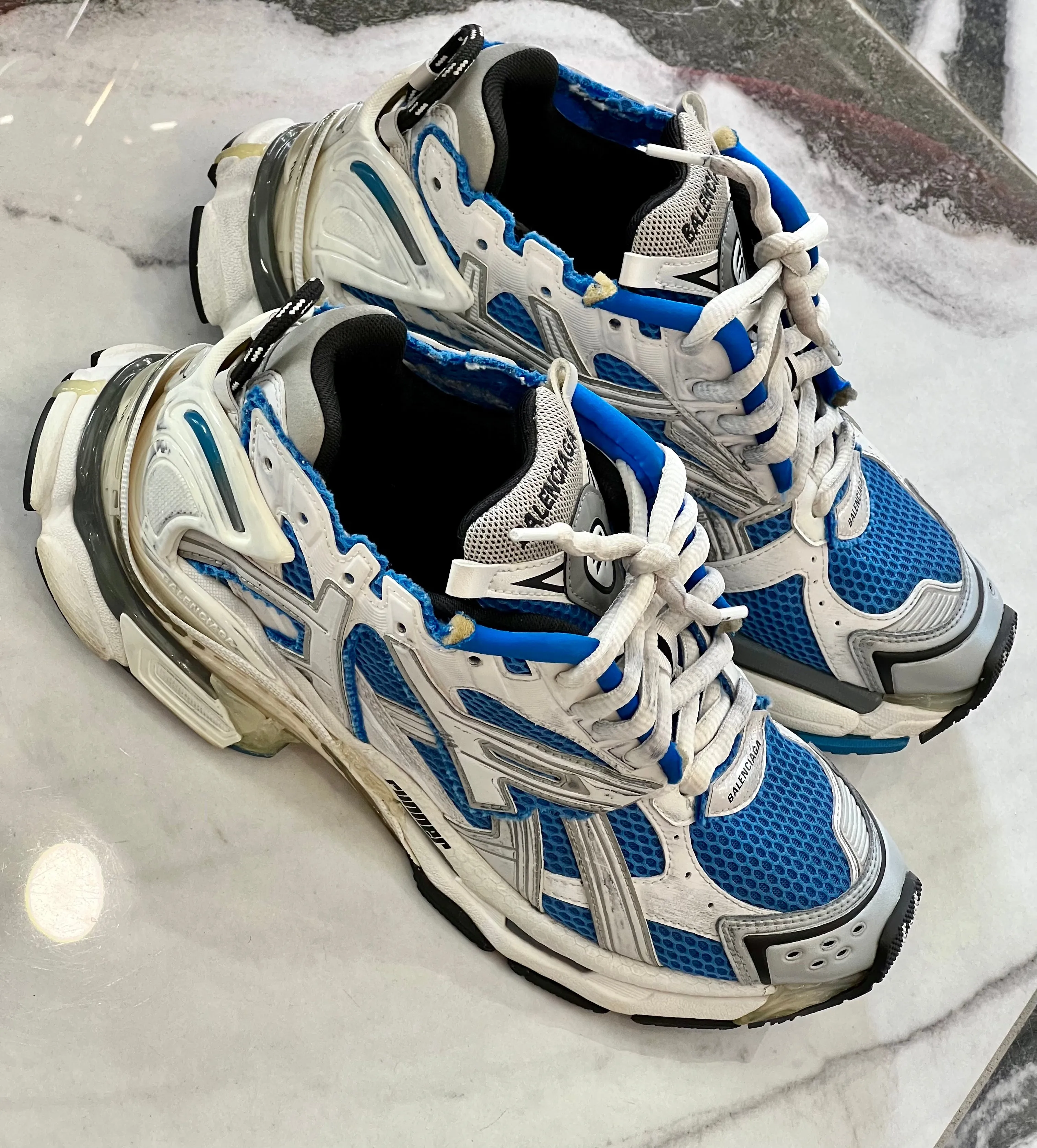 BALENCIAGA MEN'S RUNNER SNEAKERS
