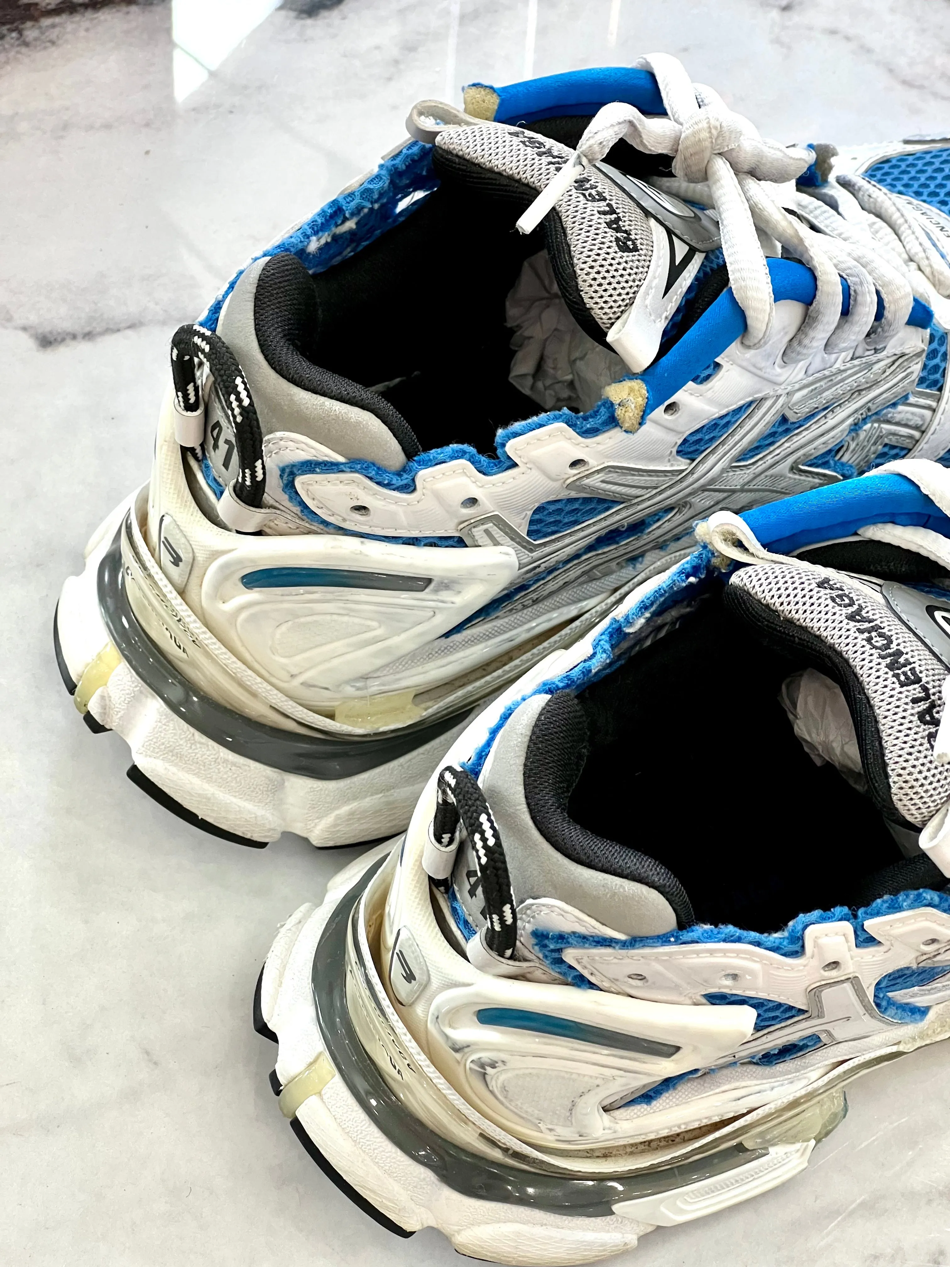 BALENCIAGA MEN'S RUNNER SNEAKERS