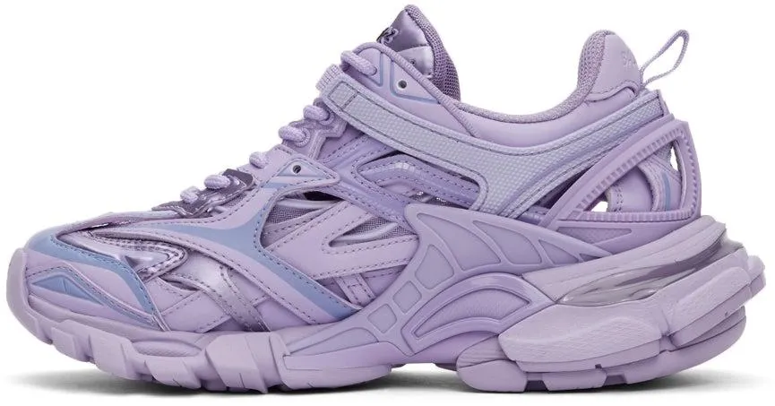 Balenciaga Purple Track 2.0 Sneakers