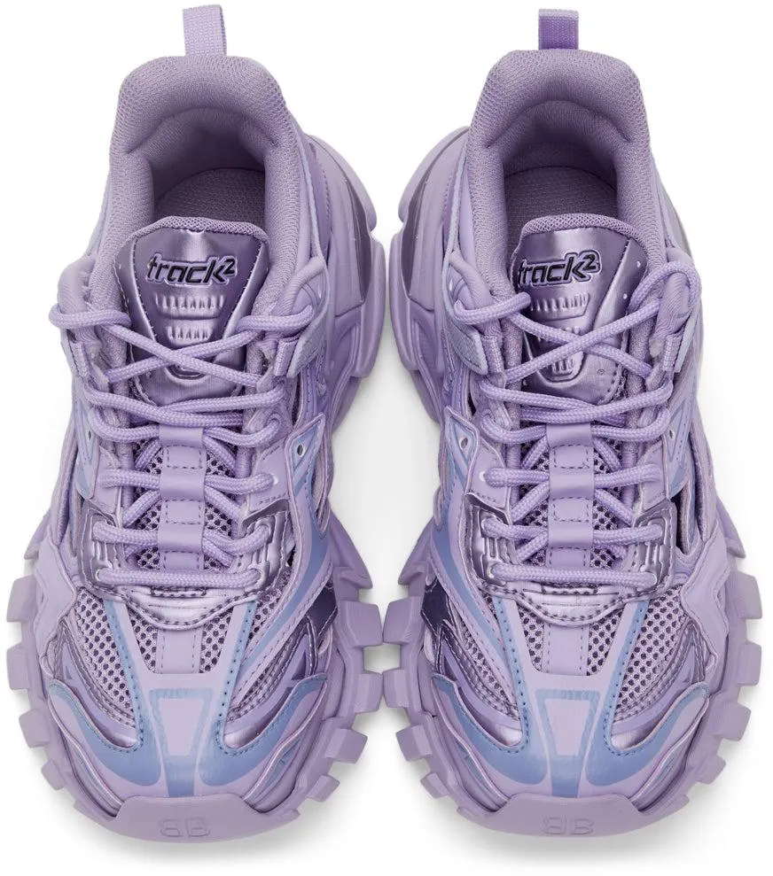 Balenciaga Purple Track 2.0 Sneakers