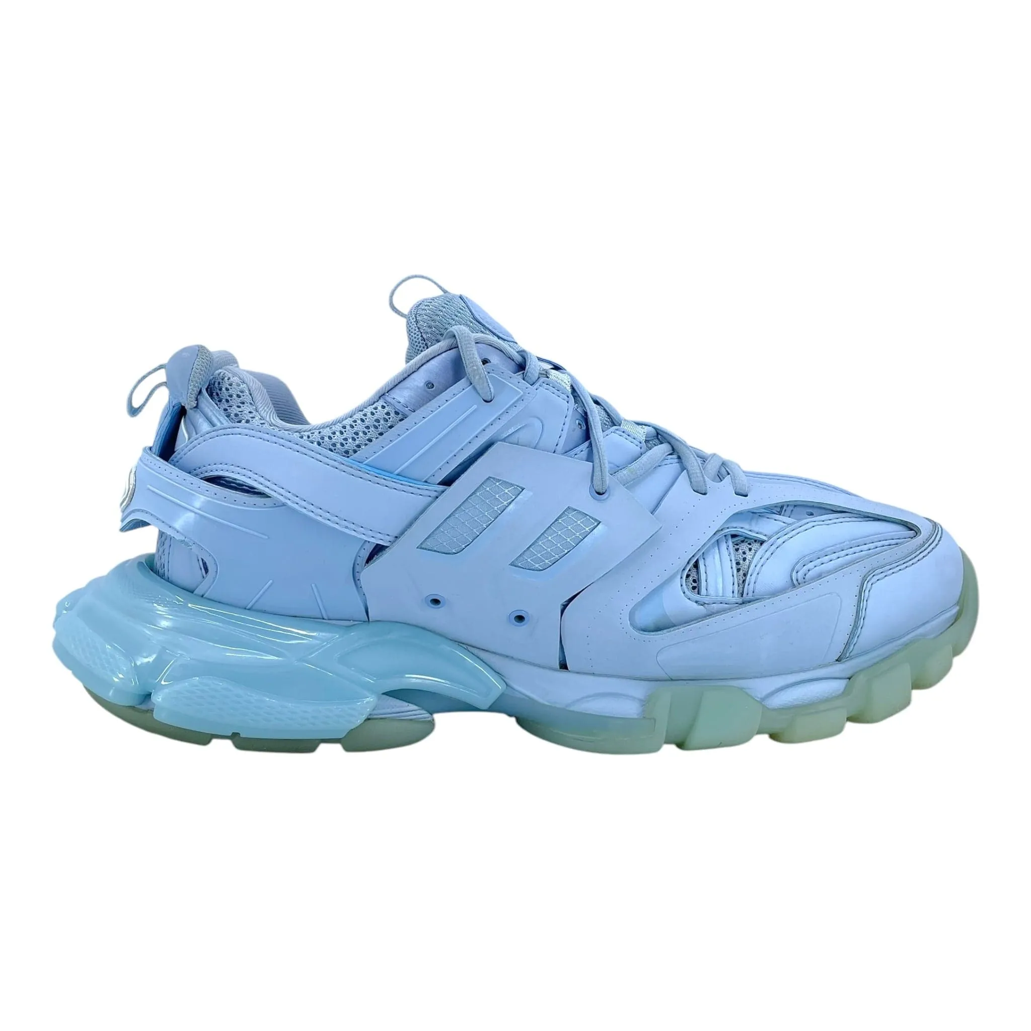 Balenciaga Track Clear Sole Light Blue Pre-Owned