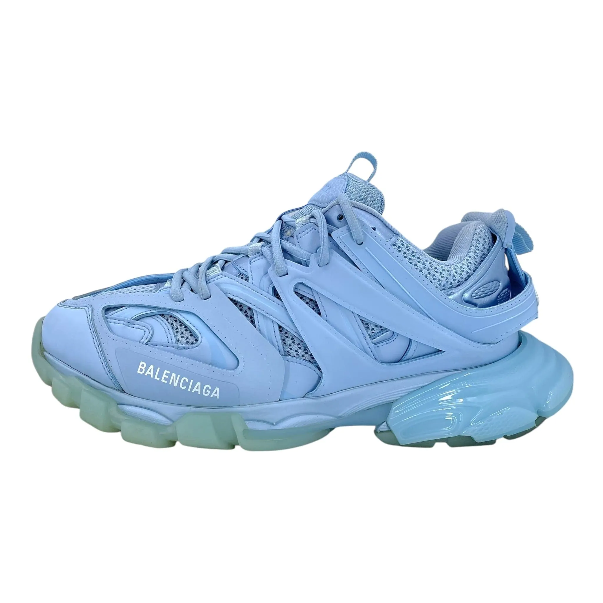 Balenciaga Track Clear Sole Light Blue Pre-Owned
