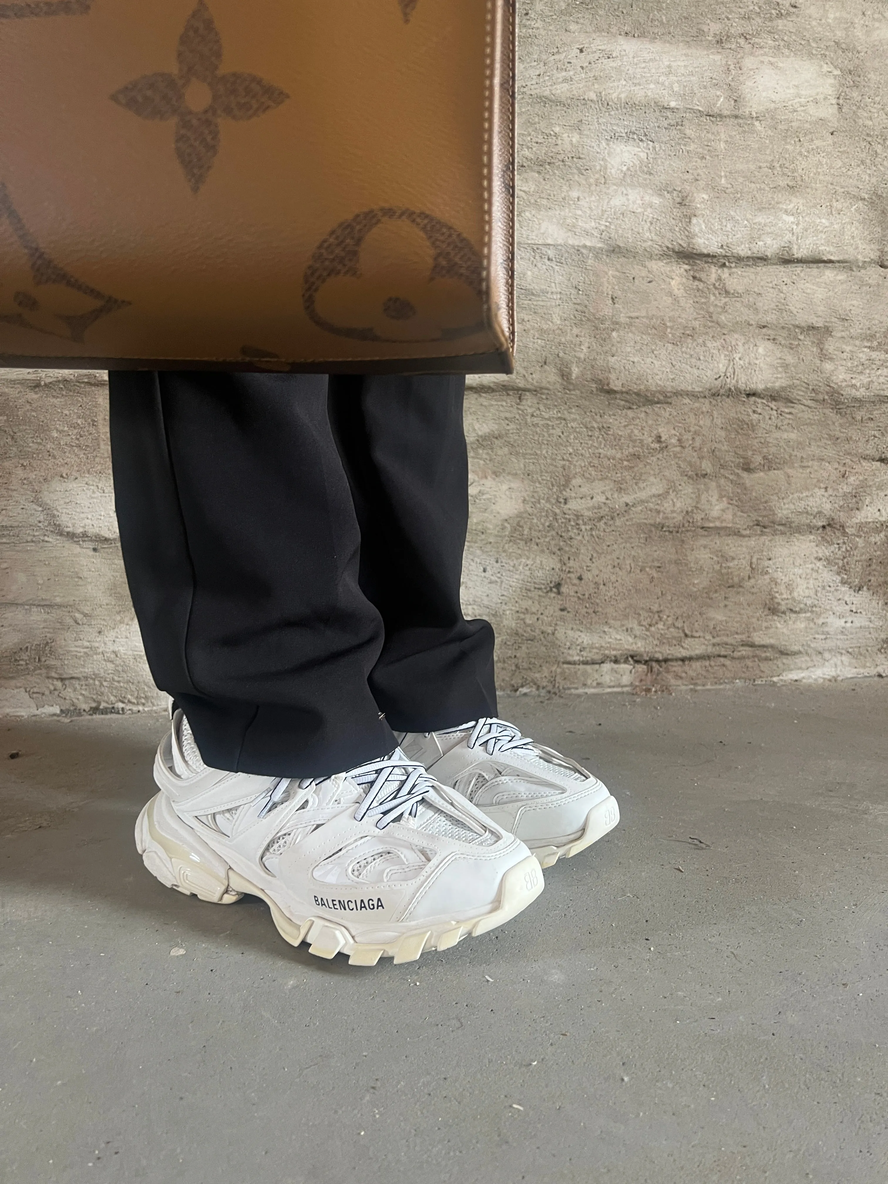 Balenciaga track lace up sneakers