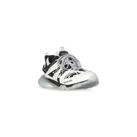 BALENCIAGA TRACK SNEAKER CLEAR SOLE IN WHITE