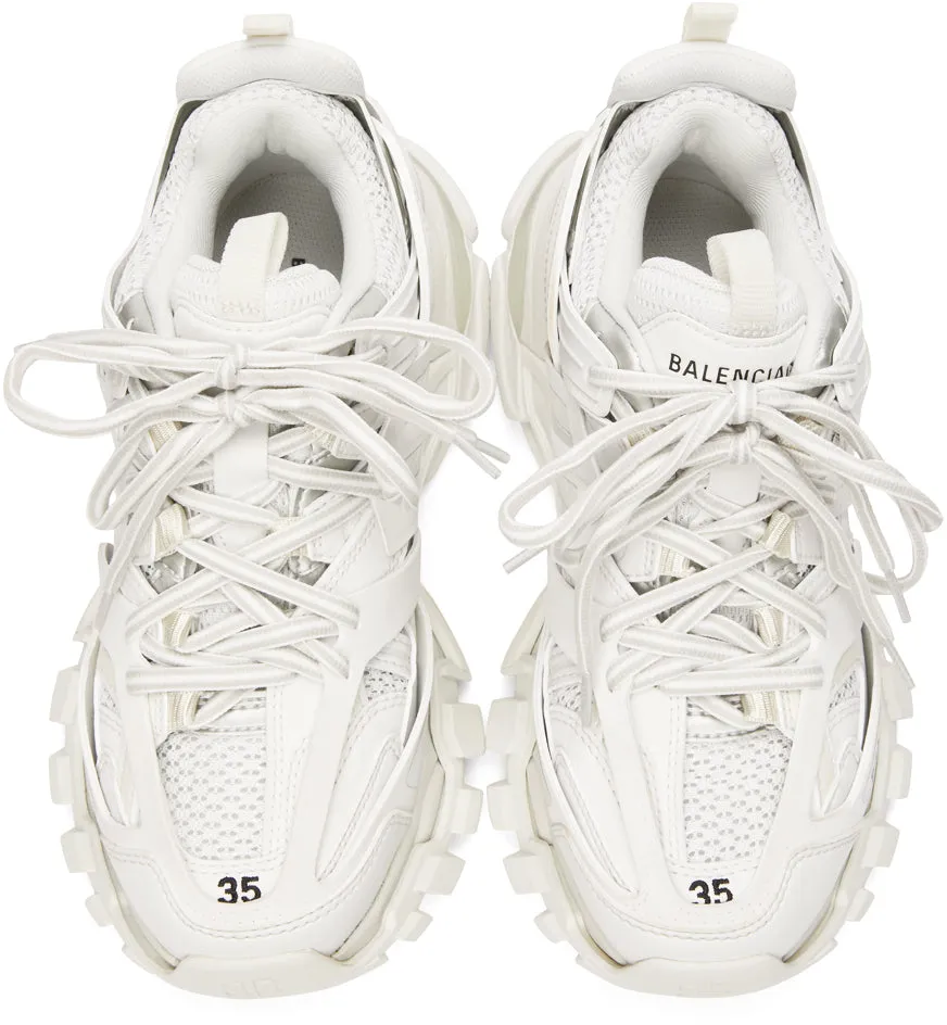 Balenciaga White Track Sneakers