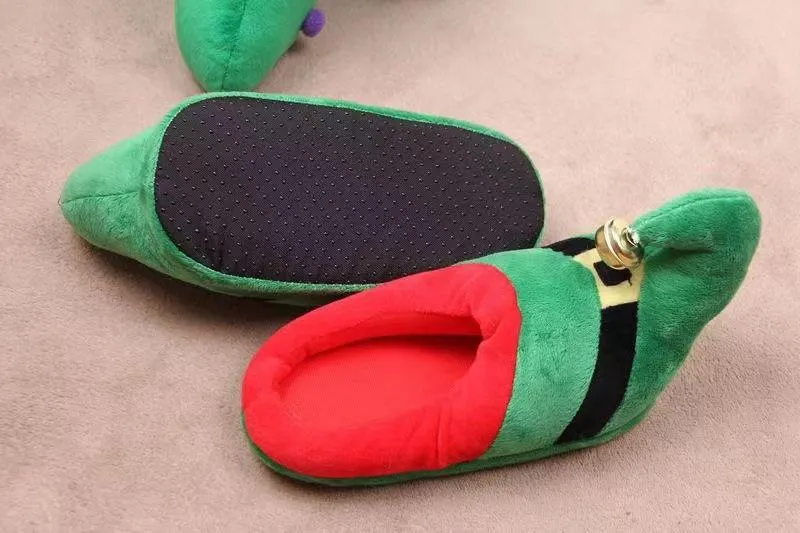 Christmas Home Cotton Slippers Couple Indoor Cotton Slippers