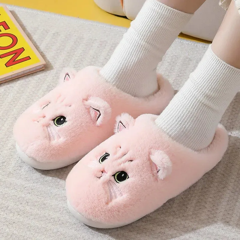 Cozy Indoor Cotton Slippers for Winter Comfort