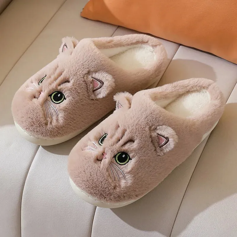Cozy Indoor Cotton Slippers for Winter Comfort