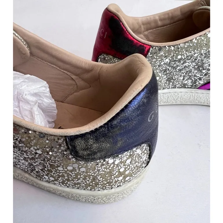 Gucci Ace GG Glitter Sneakers