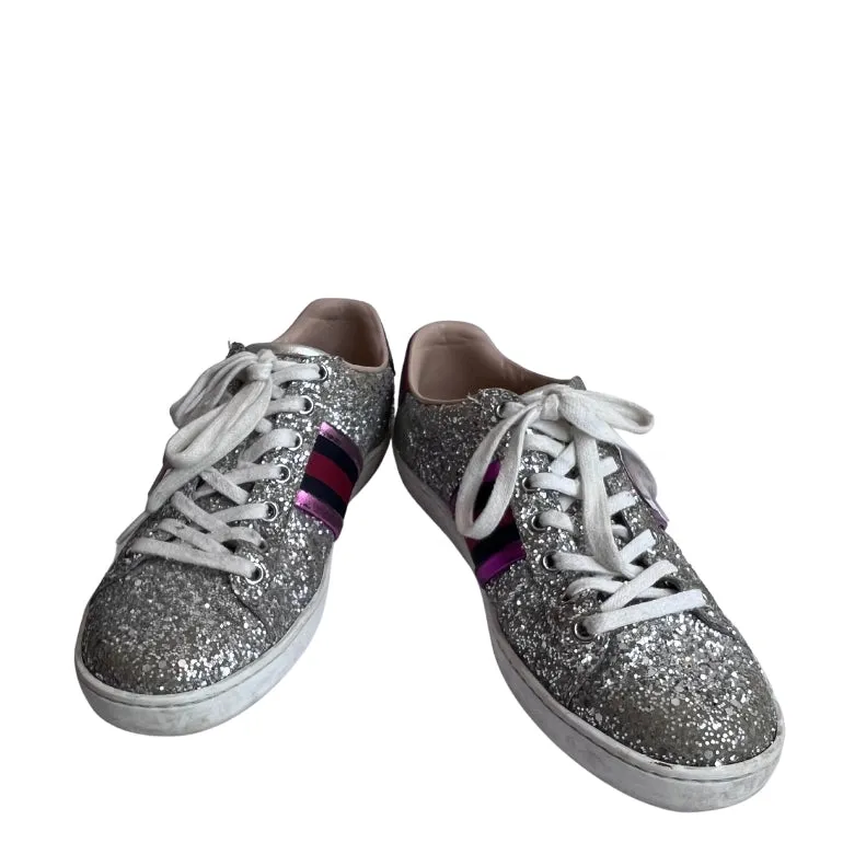 Gucci Ace GG Glitter Sneakers