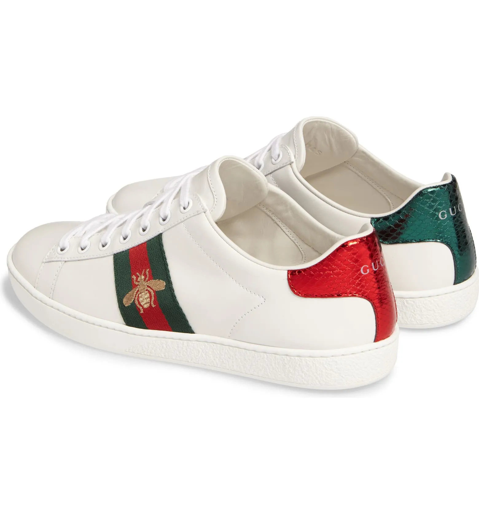 Gucci New Ace Low-Top Sneakers