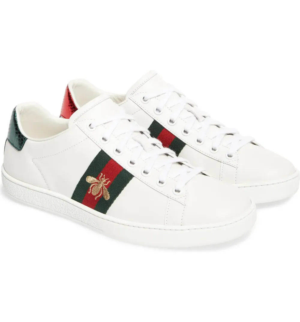 Gucci New Ace Low-Top Sneakers