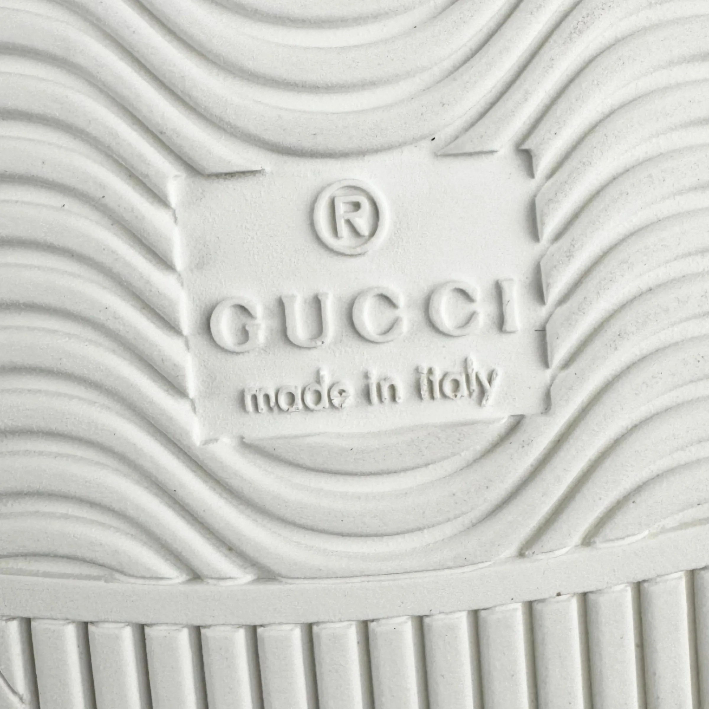 Gucci White Leather Tiger Ace Sneakers