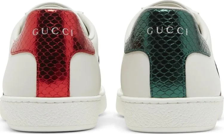 Gucci Wmns Ace Embroidered Bee sneakers, white