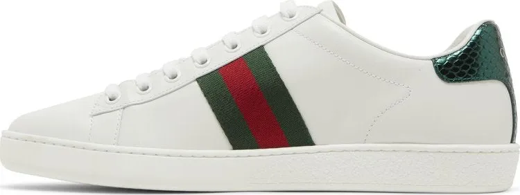 Gucci Wmns Ace Embroidered Bee sneakers, white