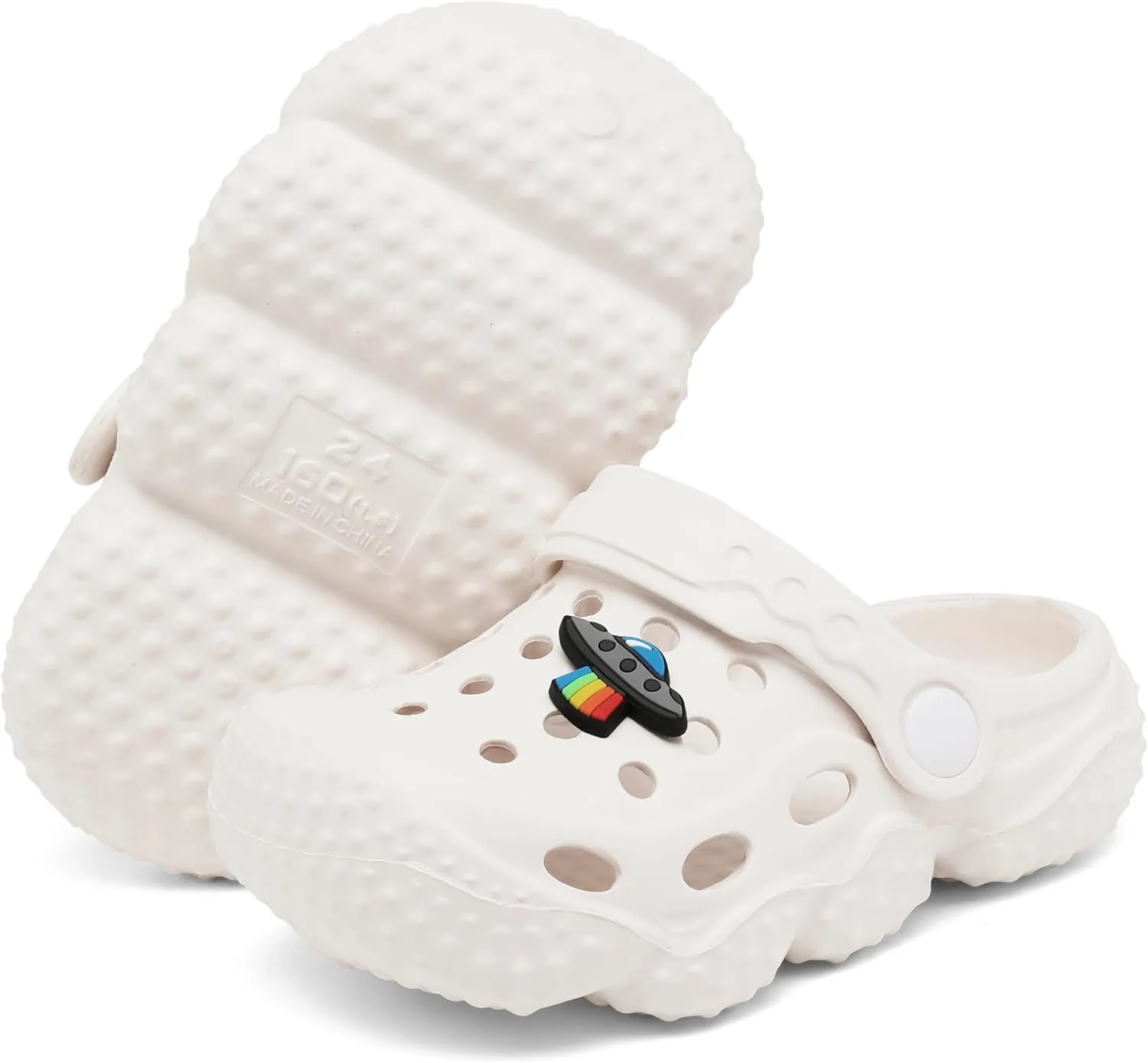 INMINPIN Kids Girls Boys Clogs Garden Shoes Toddler Slides Sandals Children Water Shower Beach Pool Slippers Indoor Outdoor