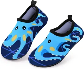Kids Boys Girls Swim Water Shoes, Toddler Kids Swim Water Shoes Non-Slip Quick Dry Beach Shoes,Barefoot Sports Shoes Aqua Socks for Beach Outdoor Sports