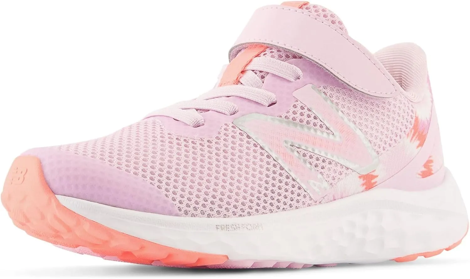 New Balance Unisex-Child Fresh Foam Arishi V4 Hook & Loop Running Shoe