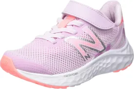 New Balance Unisex-Child Fresh Foam Arishi V4 Hook & Loop Running Shoe