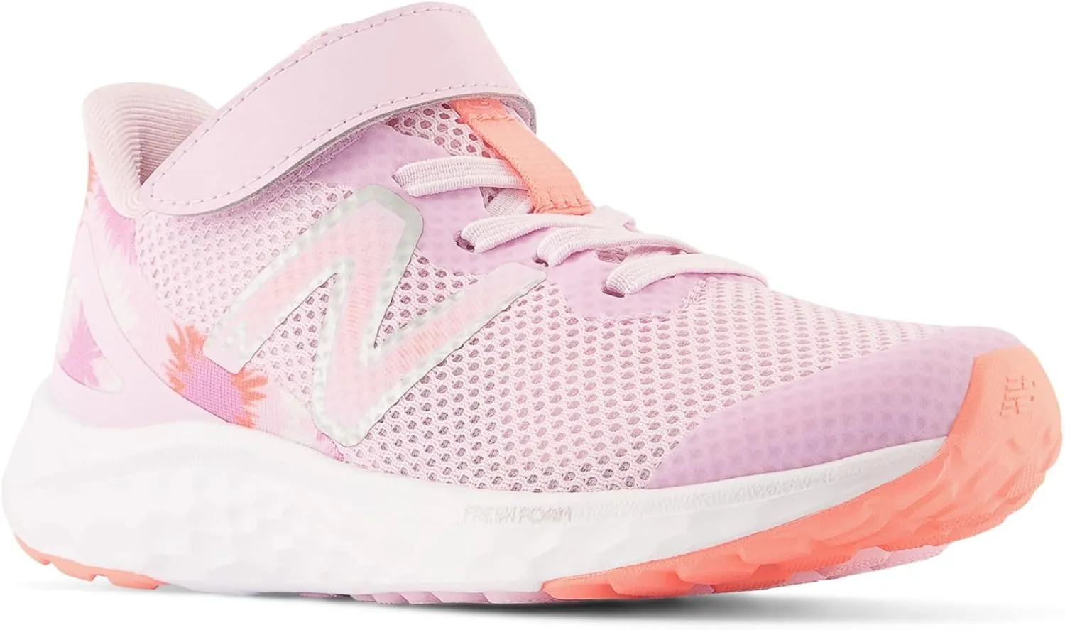 New Balance Unisex-Child Fresh Foam Arishi V4 Hook & Loop Running Shoe
