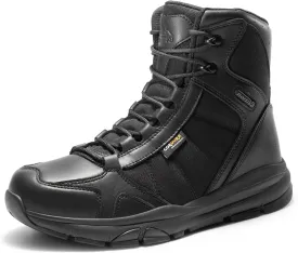 NORTIV 8 Men's Lightweight Military Tactical Work Boots Outdoor Hiking Motorcycle Combat Boots