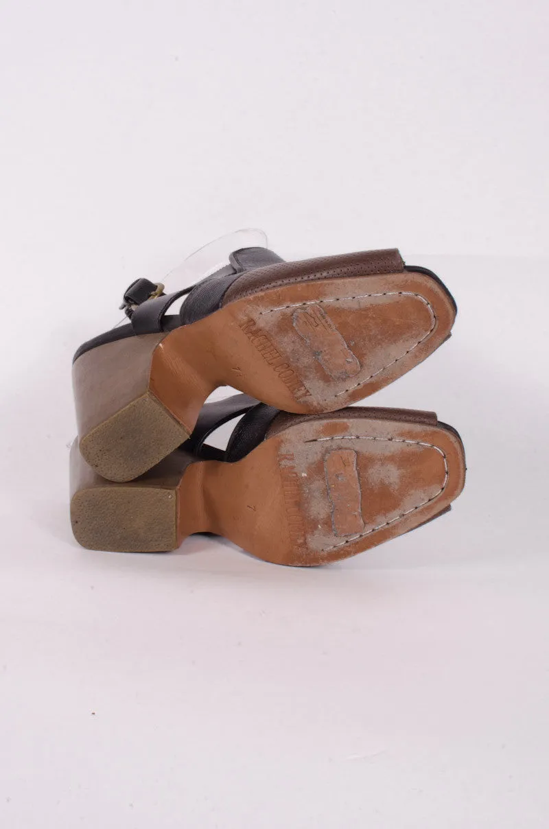 PERFORATED LEATHER SLINGBACKS