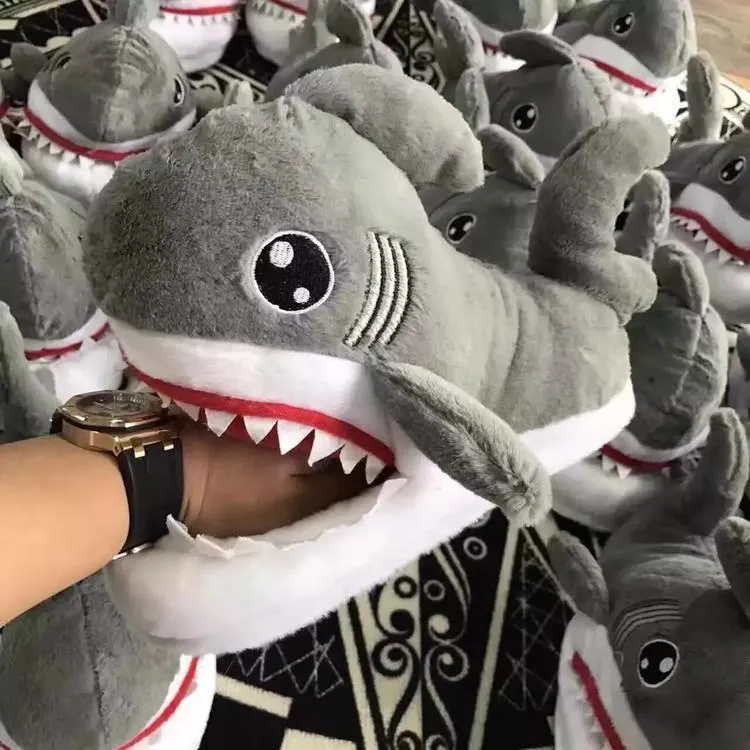 Shark Bite Warm Indoor Slippers