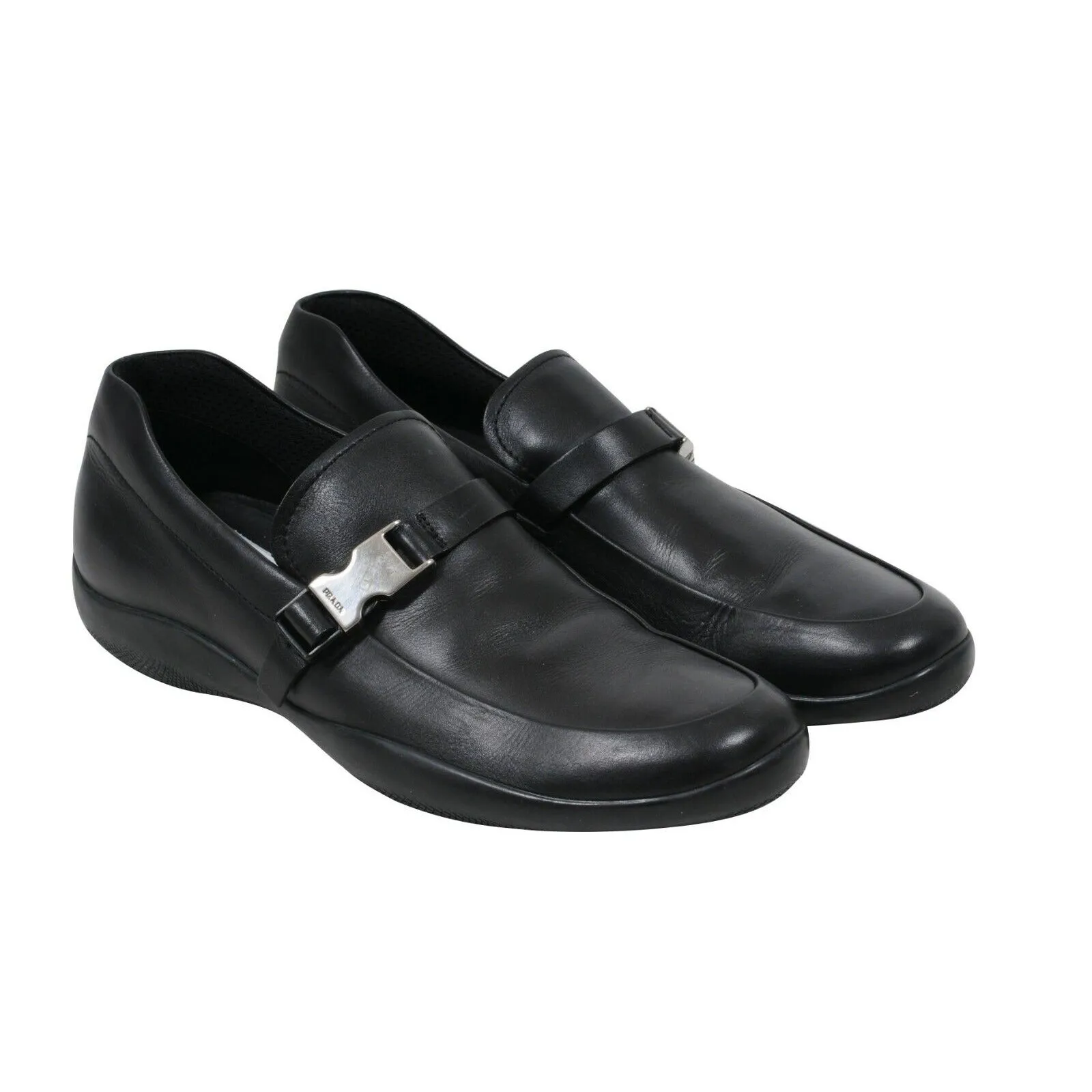 Spazzolato Rois Buckle Loafers