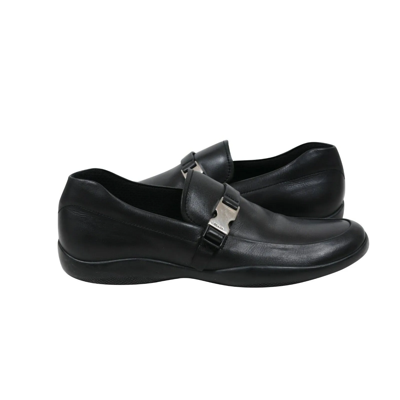 Spazzolato Rois Buckle Loafers