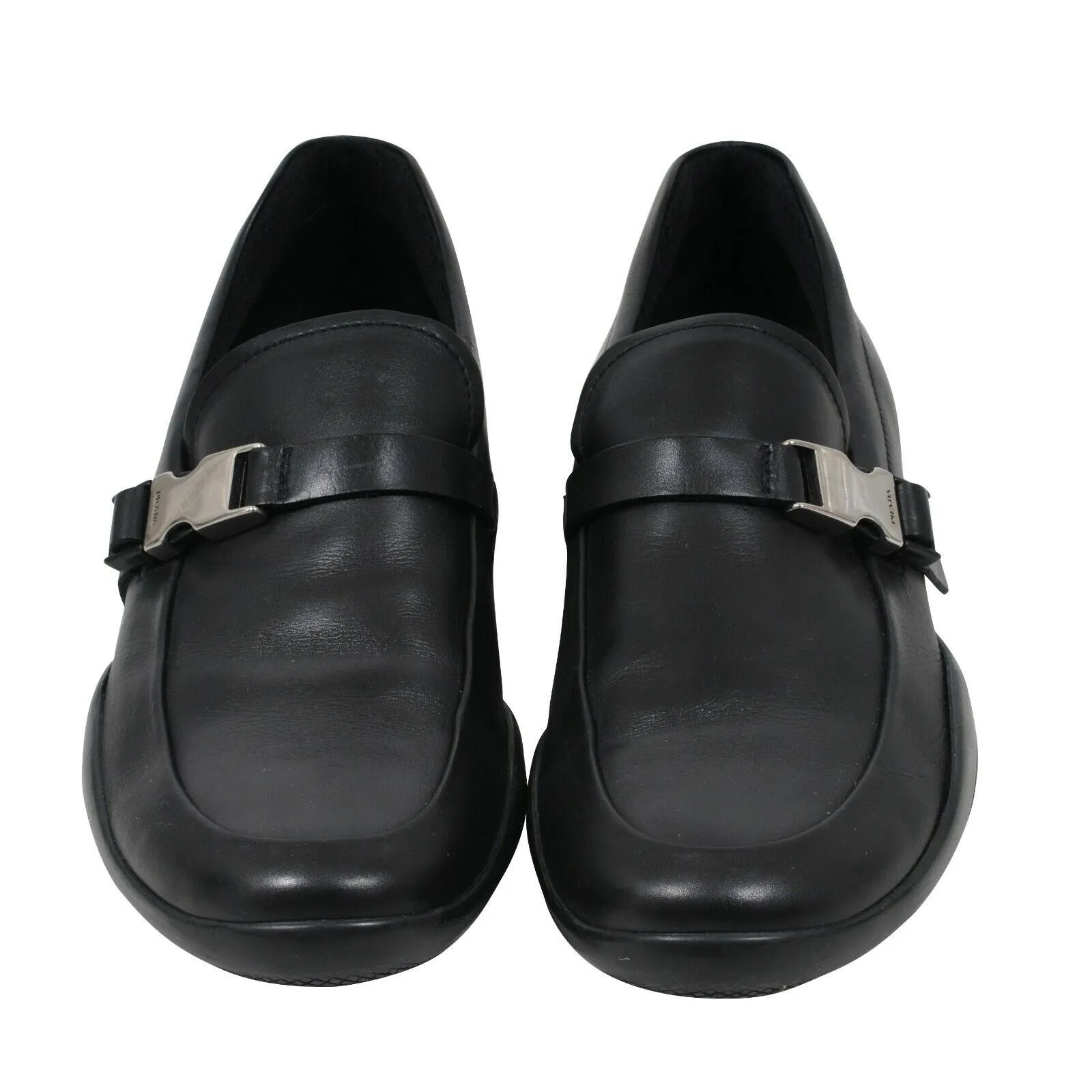 Spazzolato Rois Buckle Loafers