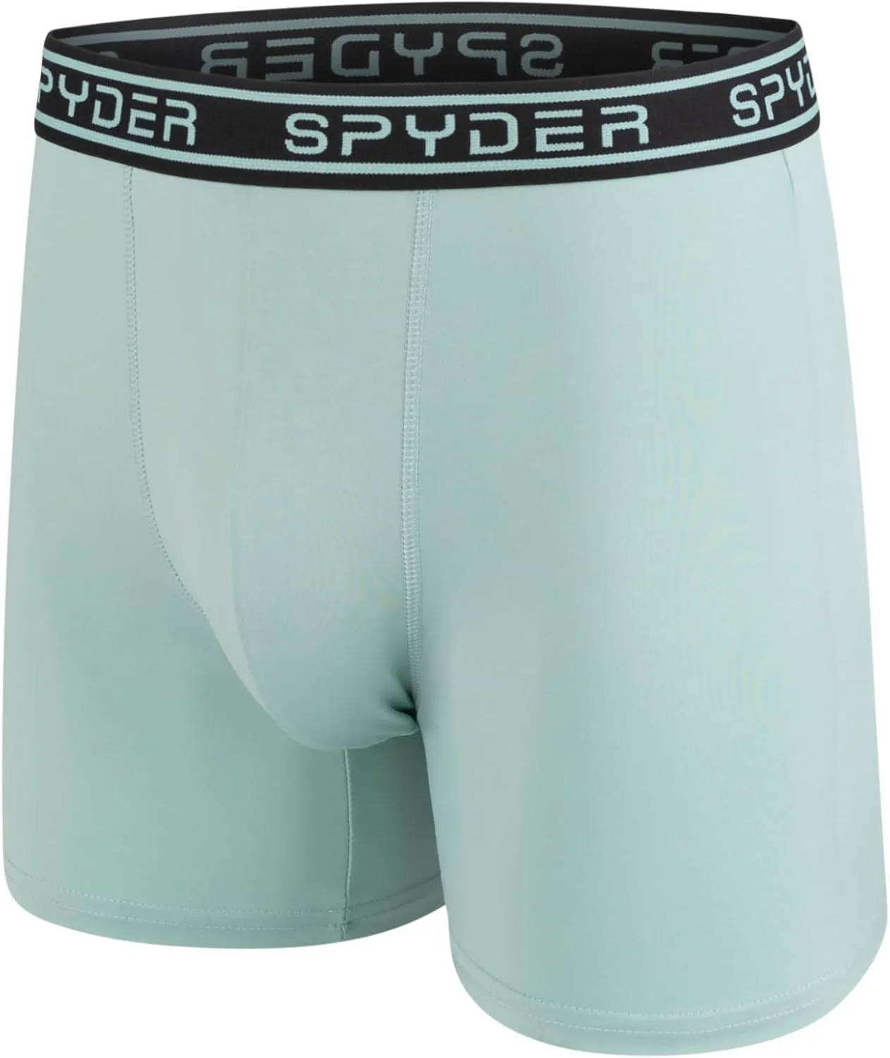 Spyder Mens Boxer Briefs 5 Pack Poly Spandex Performance Boxer Briefs Underwear