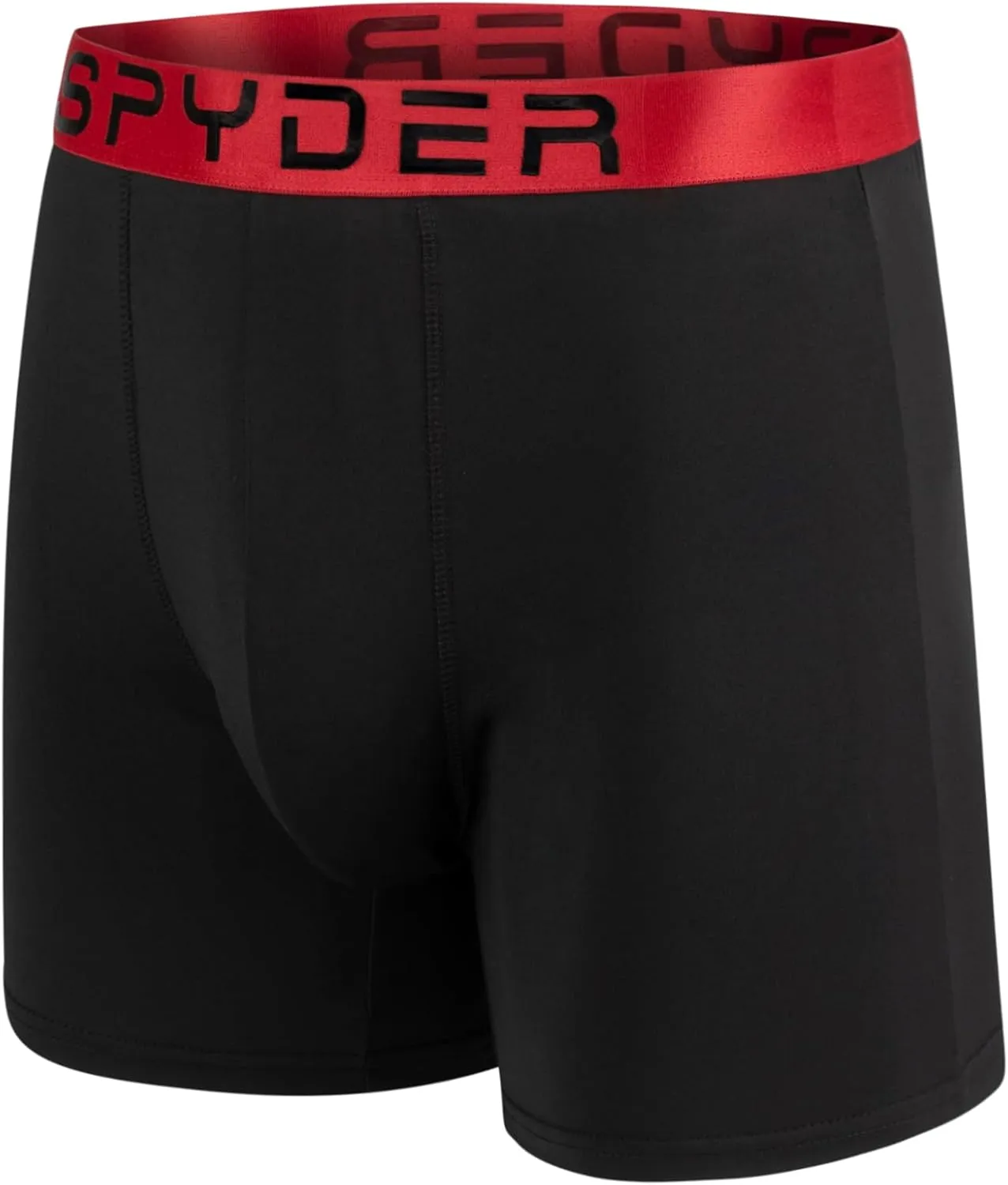 Spyder Mens Boxer Briefs 5 Pack Poly Spandex Performance Boxer Briefs Underwear