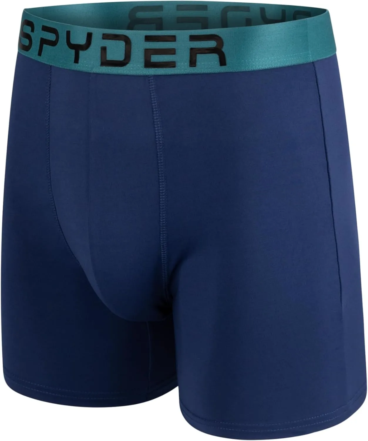 Spyder Mens Boxer Briefs 5 Pack Poly Spandex Performance Boxer Briefs Underwear