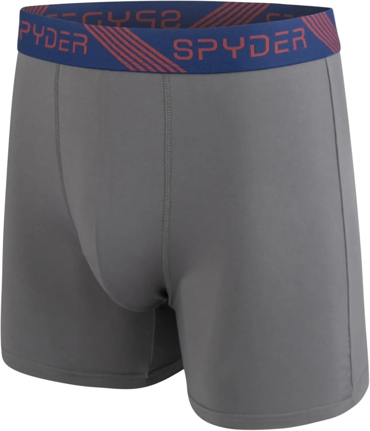 Spyder Mens Boxer Briefs 5 Pack Poly Spandex Performance Boxer Briefs Underwear