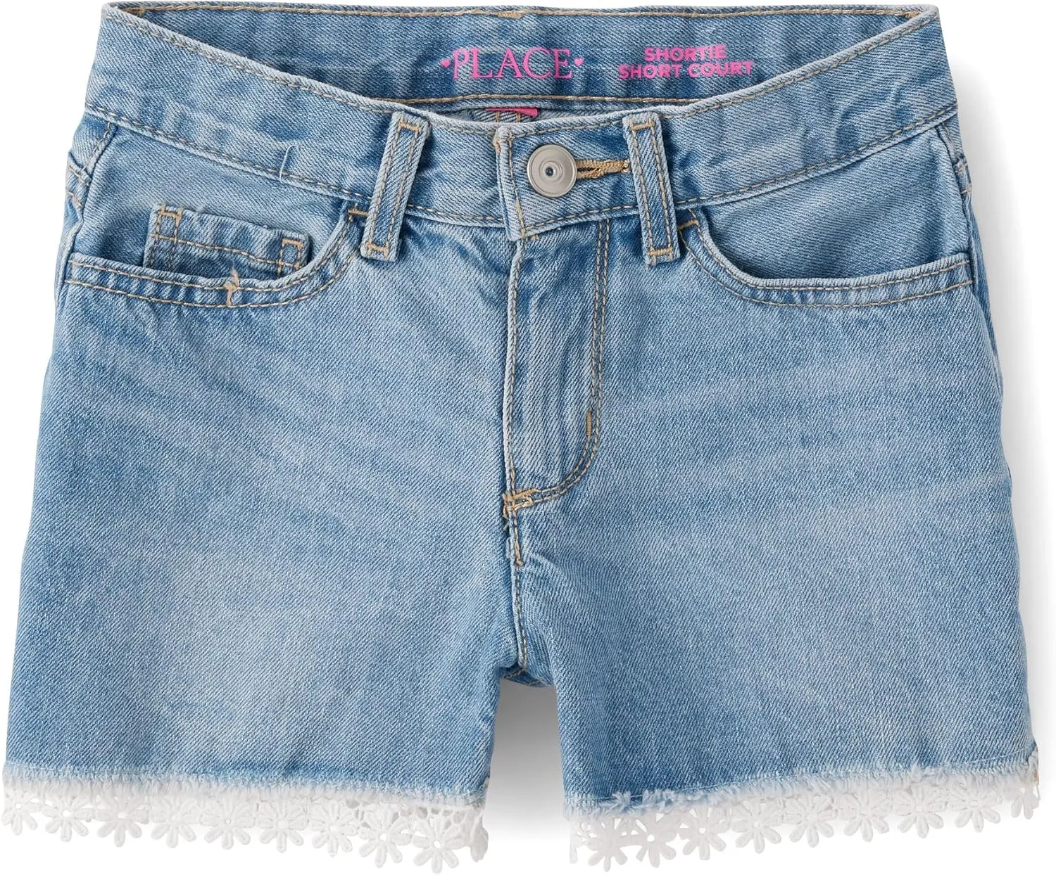The Children's Place Denim Shortie Shorts
