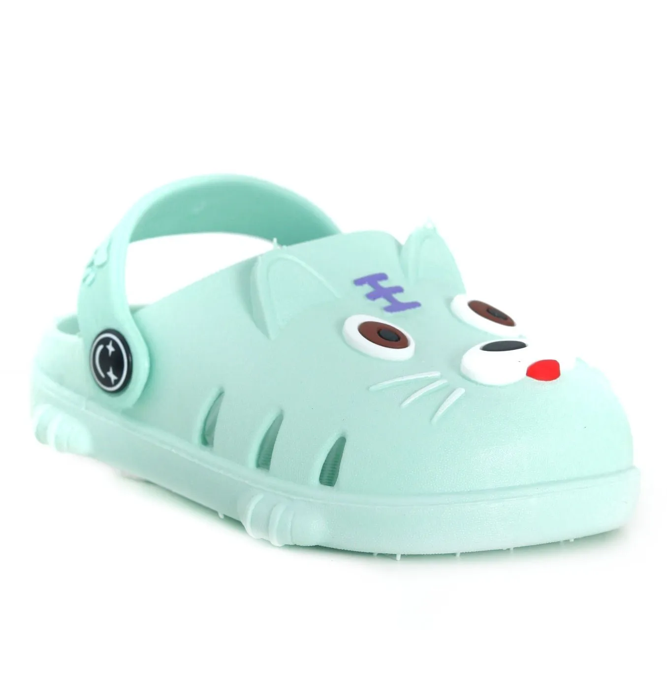 Whisker Wonders: Enchanting Mint Green Puppy Clogs for Tots